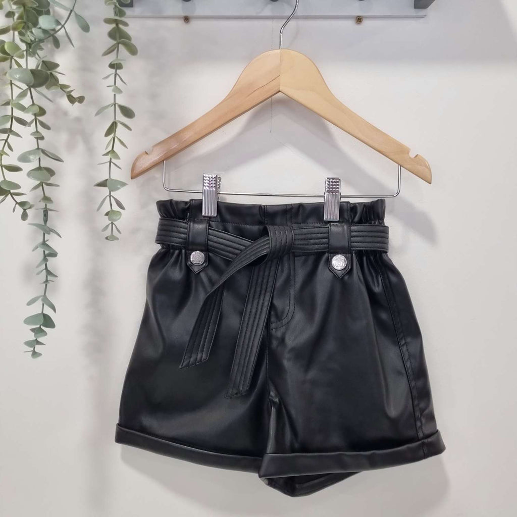 River Island Faux Leather Shorts River Island