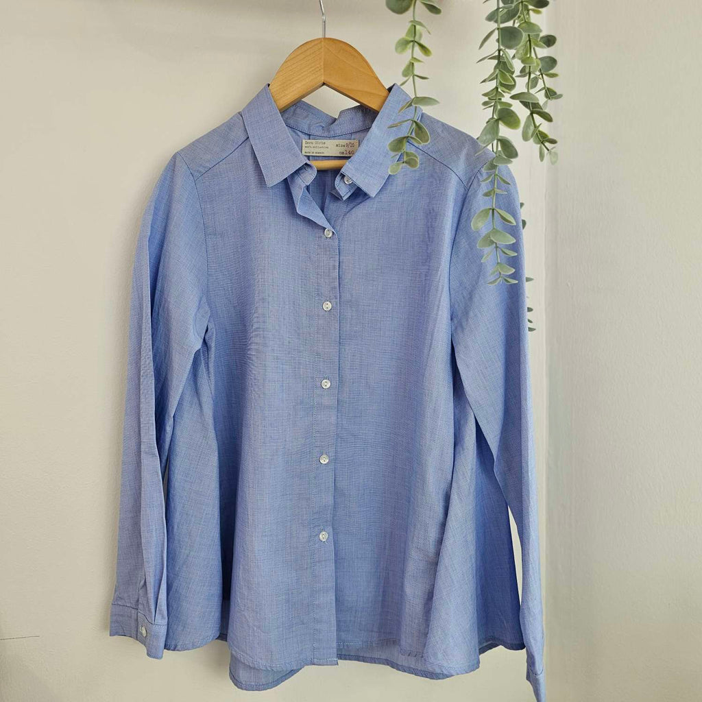 Zara Blue Classic Shirt Zara