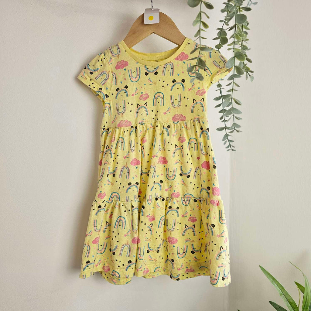 Matalan Yellow Rainbow Dress - Hoola | Hoola