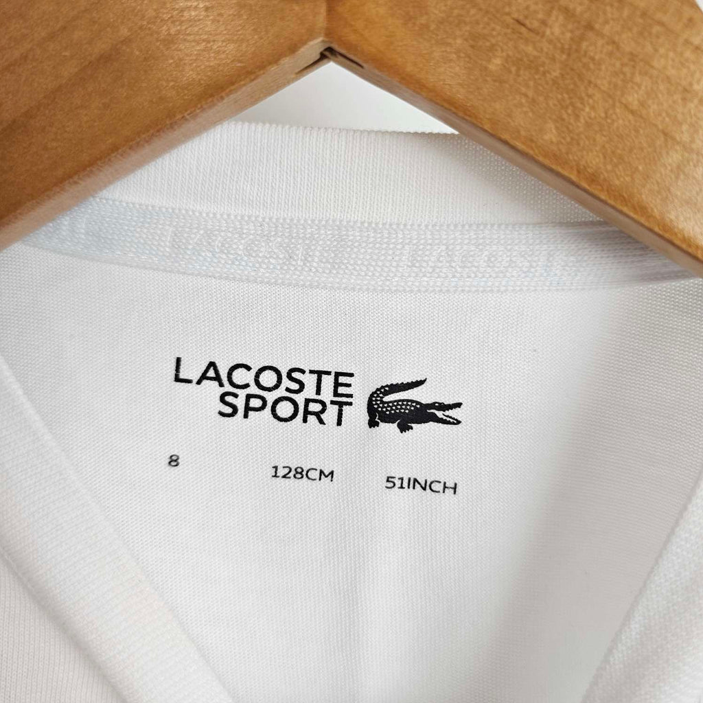 Lacoste White Logo Tshirt