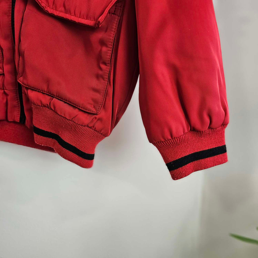 George Red Bomber Jacket