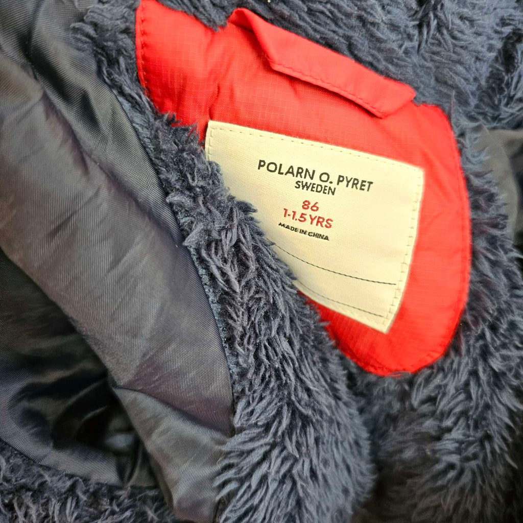 Polarn O. Pyret Red Lightly Padded Jacket