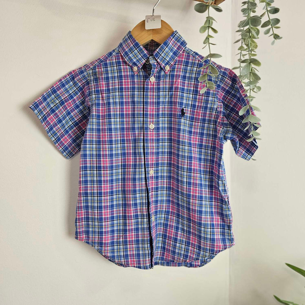 Ralph Lauren Short Sleeve Tartan Shirt - small check