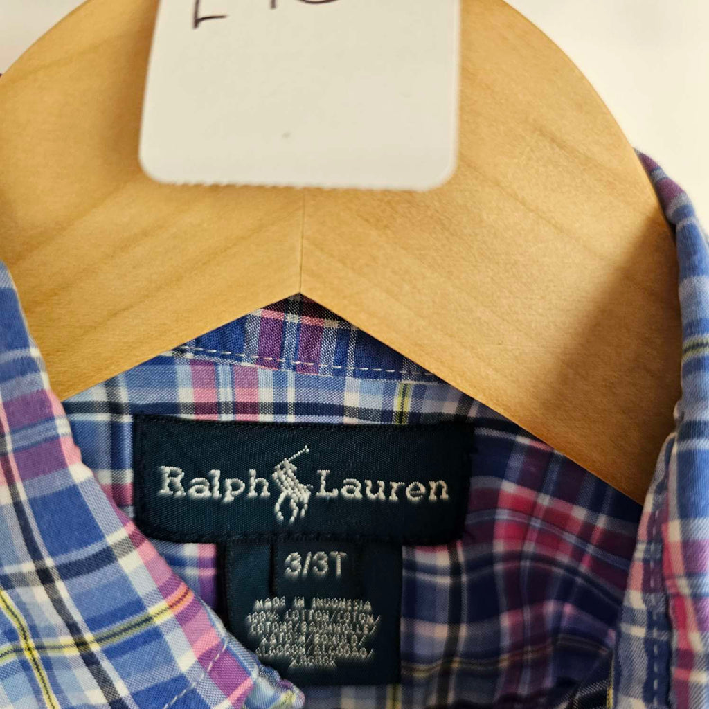 Ralph Lauren Short Sleeve Tartan Shirt - small check