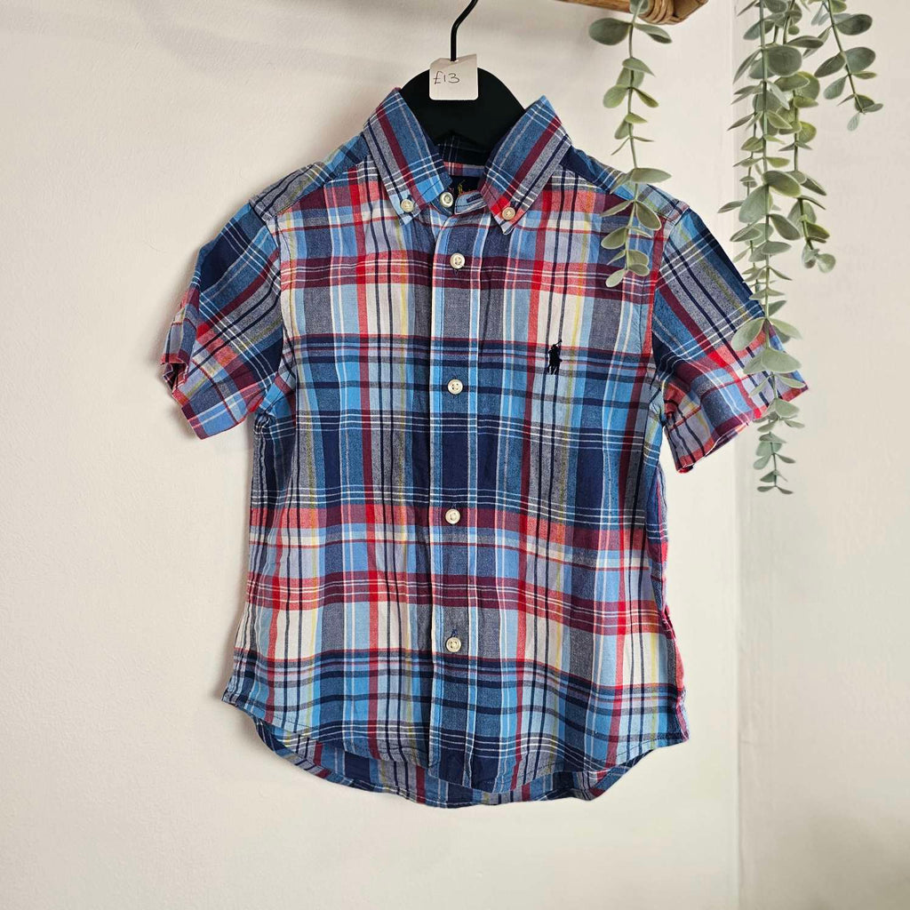 Ralph Lauren Short Sleeve Tartan Shirt