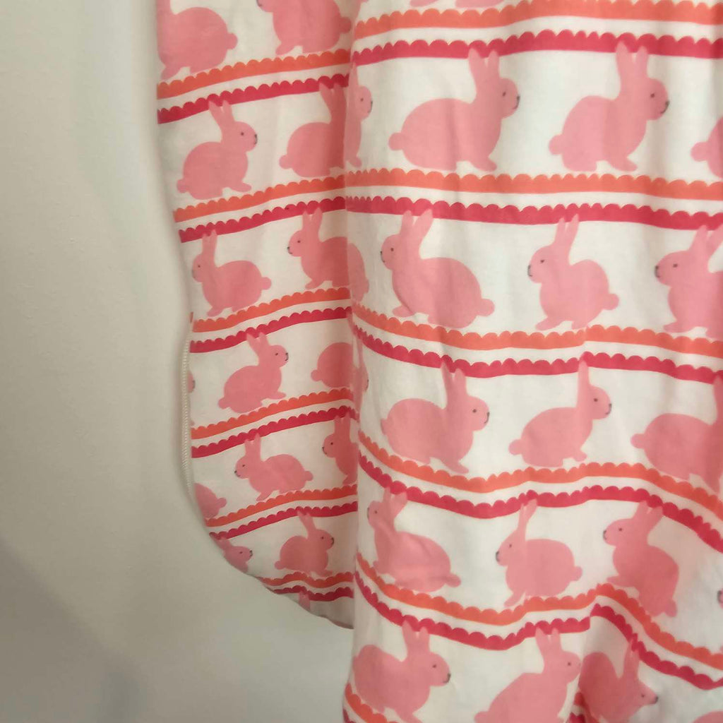 Pink & Teal Rabbit Sleeping Bag 1.4 Tog 0-6 Months