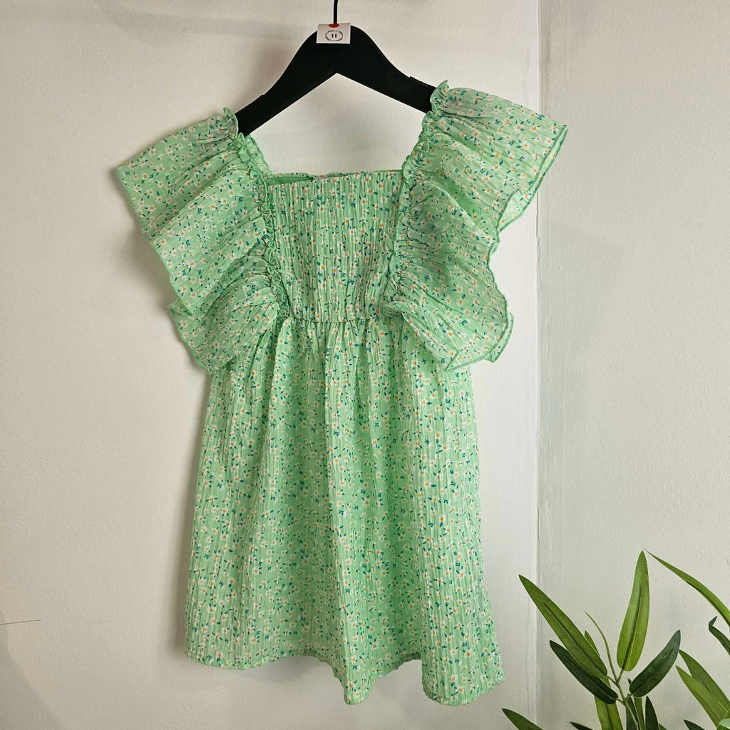 Primark Green Floral Summer Dress