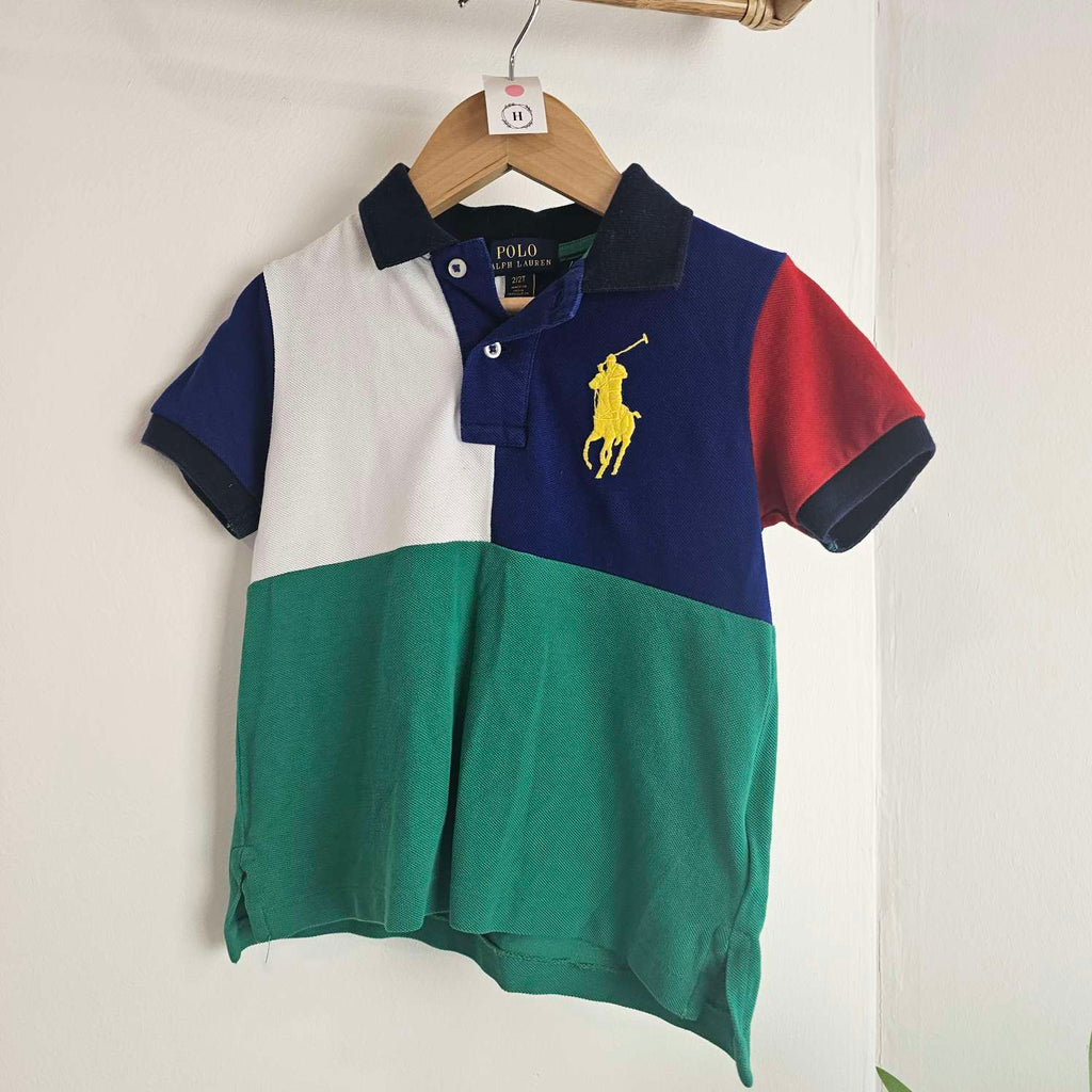 Ralph Lauren Colour Block Polo Shirt