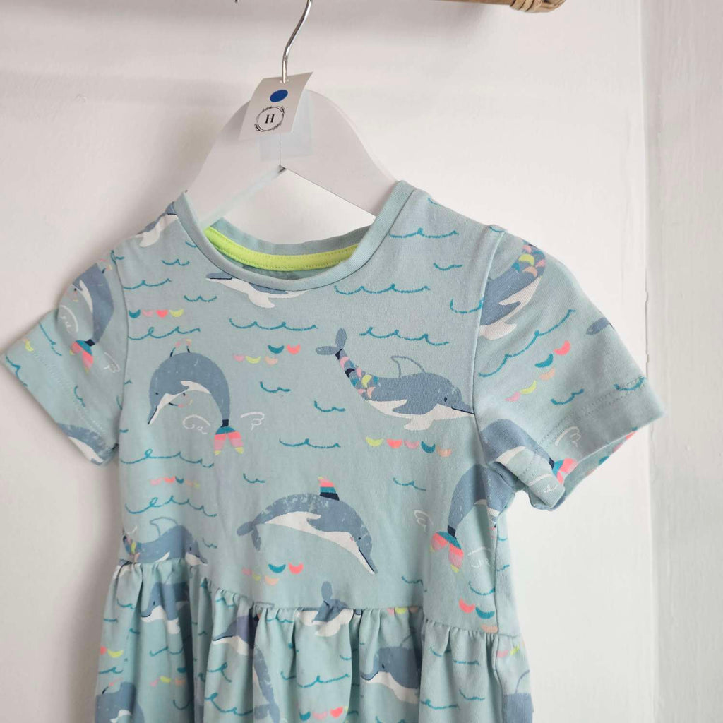 M&S Short Sleeve Dolphin Dress