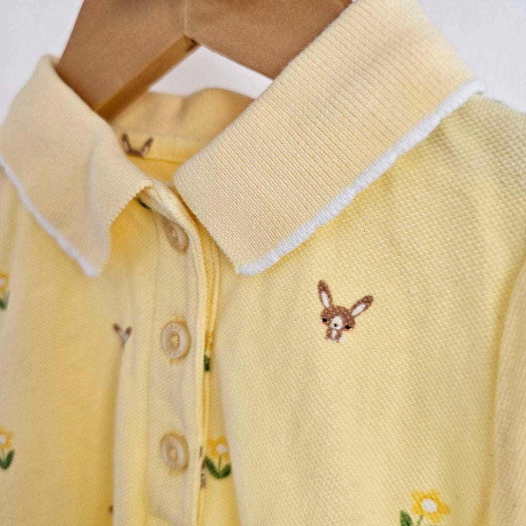 Next Yellow Rabbit Polo Shirt