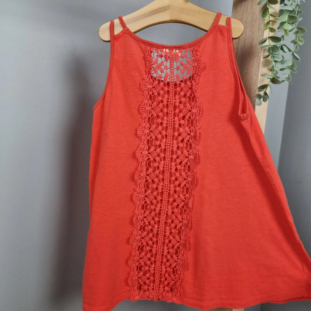 Orange Crochet Top - Hoola